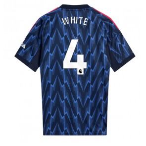 Arsenal Ben White #4 Venkovní Dres 2025-26 Krátký Rukáv